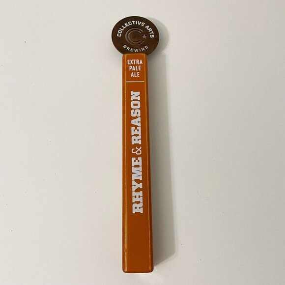 Rhyme and Reason Extra Pale Ale Beer Tap Draft Handle Collective Arts Brewing - Picture 1 of 16